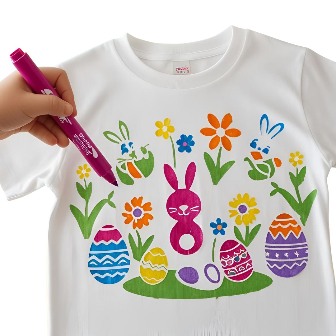 easter t shirt decorating